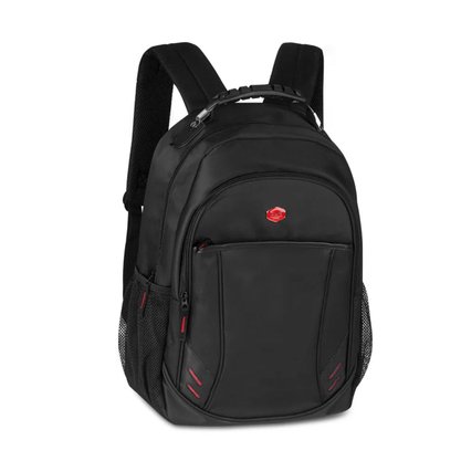Mochila Escolar S/ Roda GDE Preta Ref. ML23132 Clio