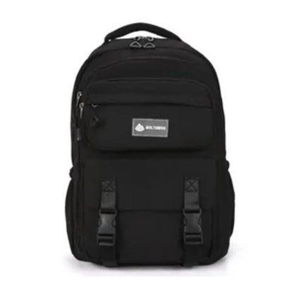 Mochila Escolar Sem Rodas Preta B 28-235 Multineos