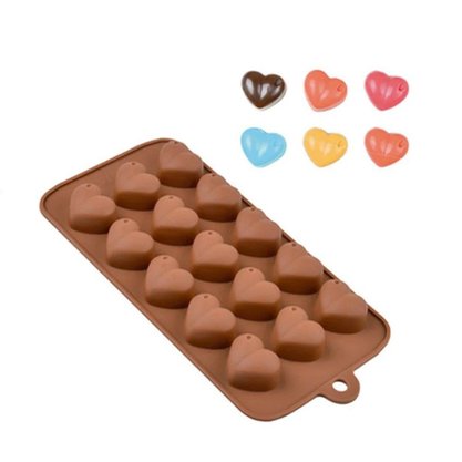 Molde de Silicone Coração Pequeno SilverFestas