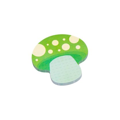 Notas Adesivas Animais/Bichinhos Cogumelo Verde Zoo Smart Notes Brw