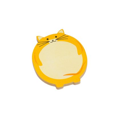 Notas Adesivas Animais/Bichinhos Gato Laranja Zoo Smart Notes Brw
