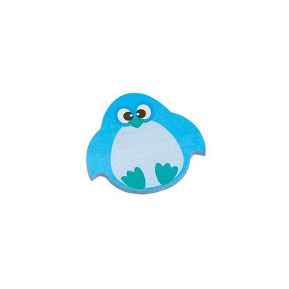 Notas Adesivas Animais/Bichinhos Pinguim Azul Zoo Smart Notes Brw