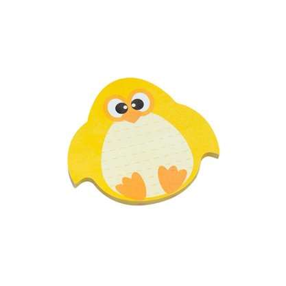 Notas Adesivas Animais/Bichinhos Pinguim Laranja Zoo Smart Notes Brw