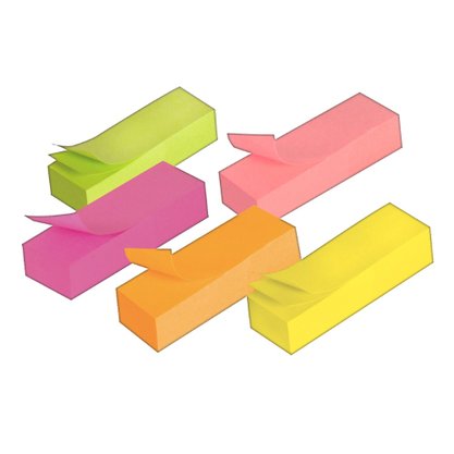 Marcador de Página Adesivo 50x15mm 5 Cores Tilibra