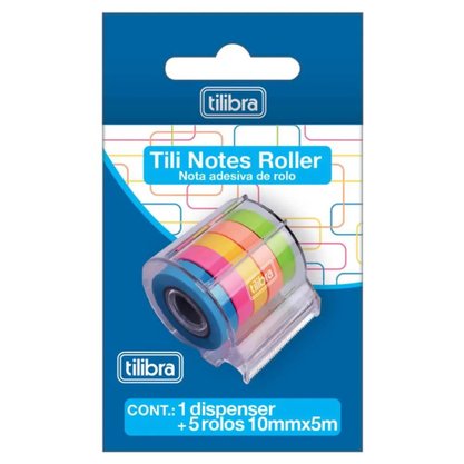 Notas Autoadesivas Tili Notes Roller Tilibra