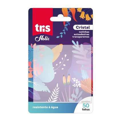Notas Autoadesivas Transparentes Cristal 50fls Tris