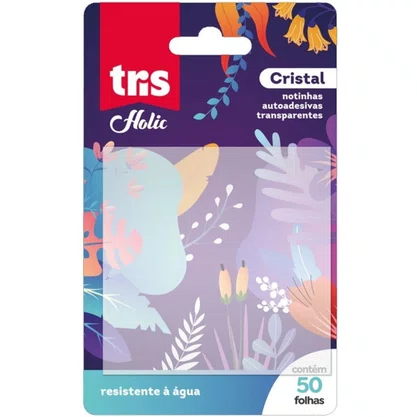 Notas Autoadesivas Transparentes Cristal 50fls Tris