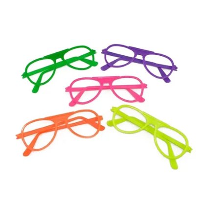 Oculos Elvis Sem Lente Colorido C/ 10 Un Malibu