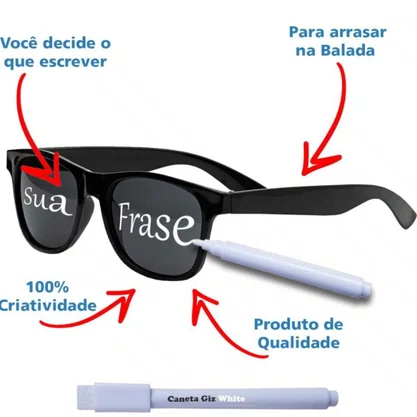 Óculos para Escrever Preto – Ref. M-231426