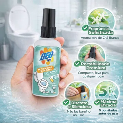 Odorizador Sanitário Chá Branco 60ml Start