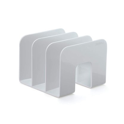 Organizador P/ Livros Standard 3 Divisões Branco Waleu