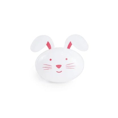 Ovinhos Divertidos Carinha de Coelho Branco c/6uni Cromus