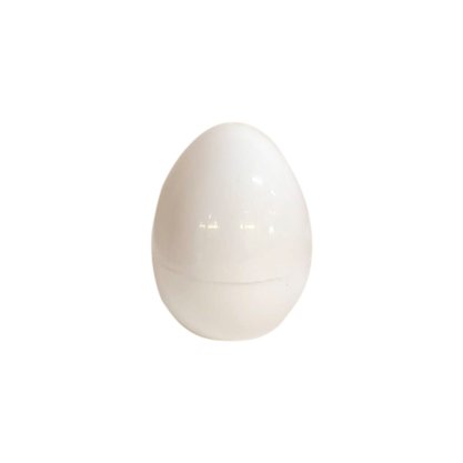 Ovo Surpresa Com Encaixe Unidade Branco FestPlastik