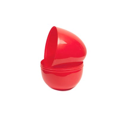 Ovo Surpresa Com Encaixe Unidade Vermelho FestPlastik