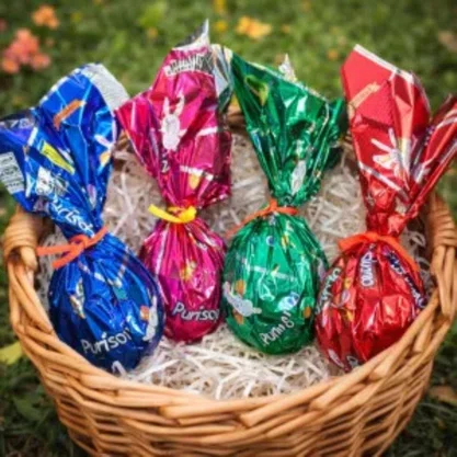 Ovos de Páscoa com 30 Unidades 20g Ovisco Ki-Kakau