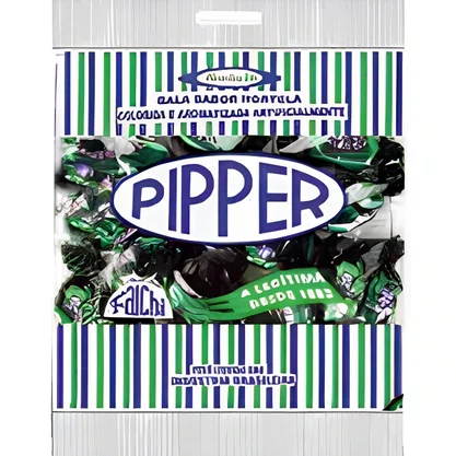 Pacote de Bala Pipper Dura Tradicional 600g