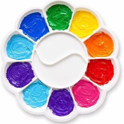 Paleta Pintura Godê Flor Skypaper