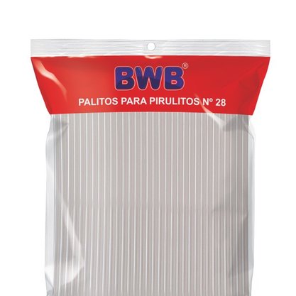 Palitos Para Pirulitos Cristal Nº28 50 Unidades Cód.283 BWB
