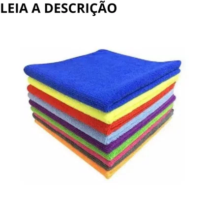Pano Microfibras 33x53cm Cores Pano Microfibras 33x53cm Cores