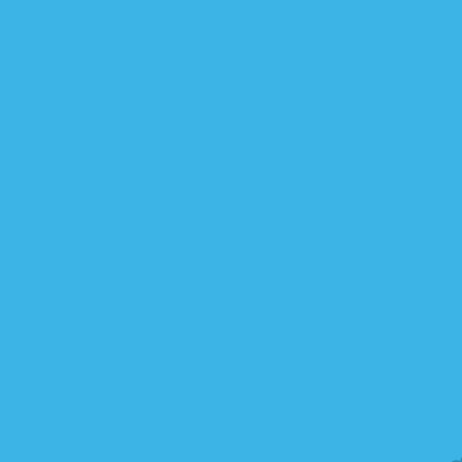 Papel Bala Seda Azul Claro Largo com 50 Folhas