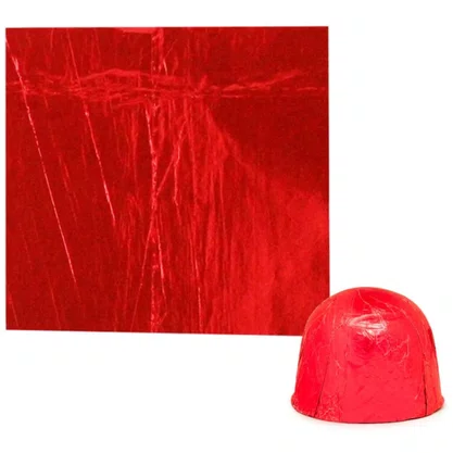 Papel Chumbo Vermelho 8Cm X 7,8Cm 300 Unidades Cromus