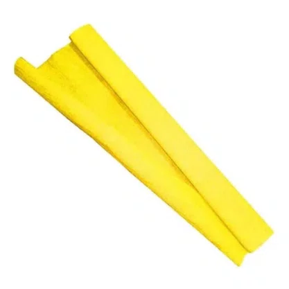 Papel Crepom Amarelo 48 cm x 2 m Ridet