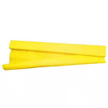 Papel Crepom Amarelo 48cmx2m Art Floc
