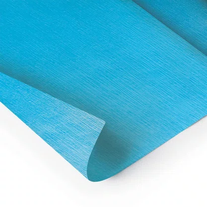 Papel Crepom Azul Celeste 48cmx2m VMP