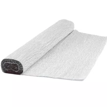 Papel Crepom Branco 48 cm x 2 m Ridet