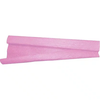 Papel Crepom Rosa 48cmx2m Art Floc