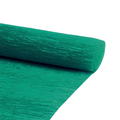 Papel Crepom Verde Bandeira 48 cm x 2 m Ridet