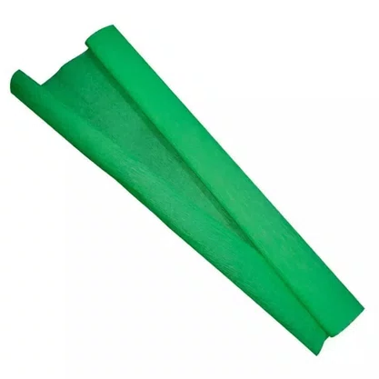 Papel Crepom Verde Bandeira 48cmx2m VMP