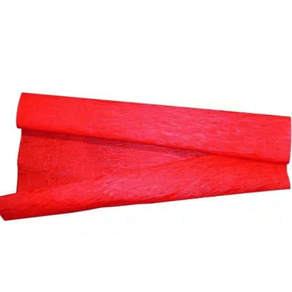 Papel Crepom Vermelho 48cmx2m Art Floc