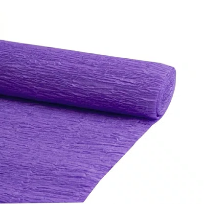 Papel Crepom Violeta 48cmx2m Art Floc