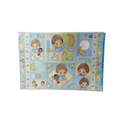 Papel Decoupage Diversas Estampas Sortidas Unidade LitoArte
