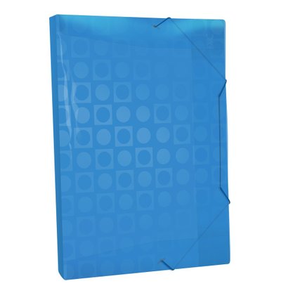 Pasta Plástica Decorada Azul 20mm DAC