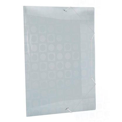 Pasta Plástica Ofício S/ Lombo Transparente Decorada DAC