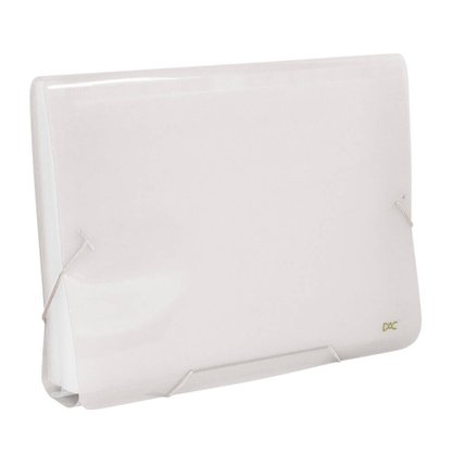 Pasta Sanfonada Plástica A4 31 Divisórias Transparente DAC