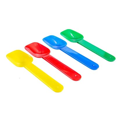 Pazinha Plástica Colorida com 100 Unidades PraFesta