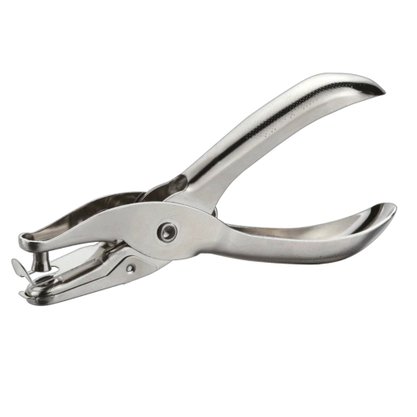 Perfurador Manual Metálico 1 Furo 8fls Bazze