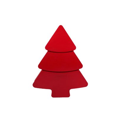 Petisqueira Árvore Natal Vermelha FestPlastik
