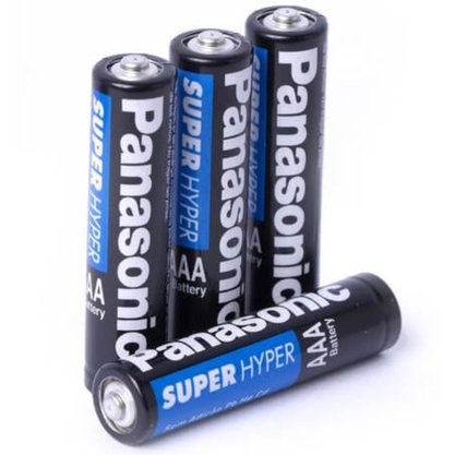 Pilha Palito Panasonic Comum com 4 unidades