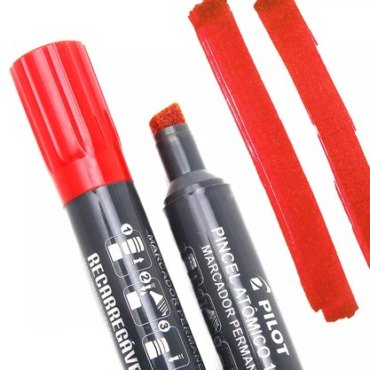 Pincel Atômico Vermelho 1100-P Pilot