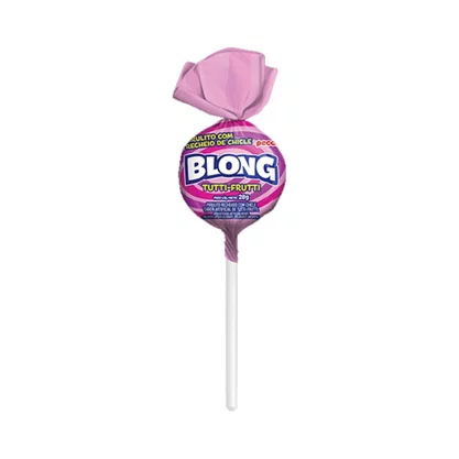 Pirulito Blong Chiclete Tutti Frutti 672g Peccin