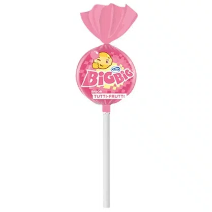 Pirulito Chiclete Big Big Tutti Frutti C/ 50 Un