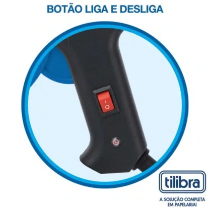 Pistola Cola Quente Grossa APL 21 Tilibra