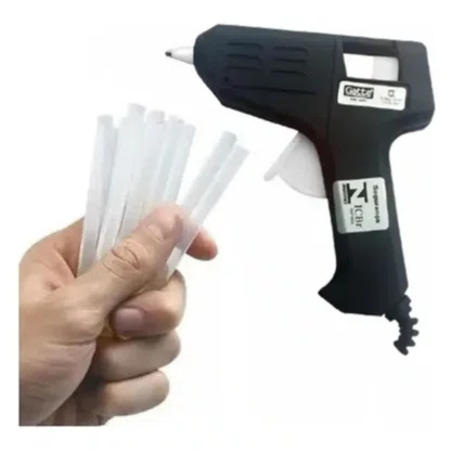 Pistola de Cola Quente Fina Make+