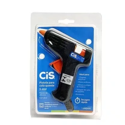 Pistola Para Cola Quente Pequena Preto Cis