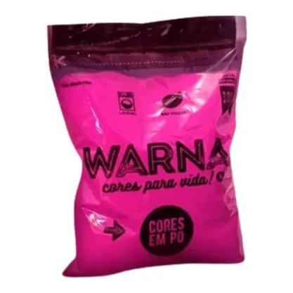 Pó Cores Rosa Warna 100g