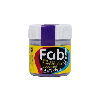 Pó Decoração Violeta Cintilante FAB 3g